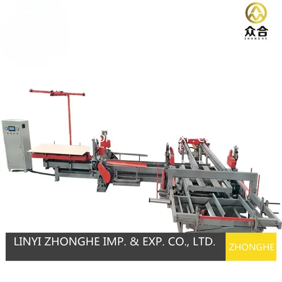 High Speed Plywood Four Sides Edge Cutting Saw