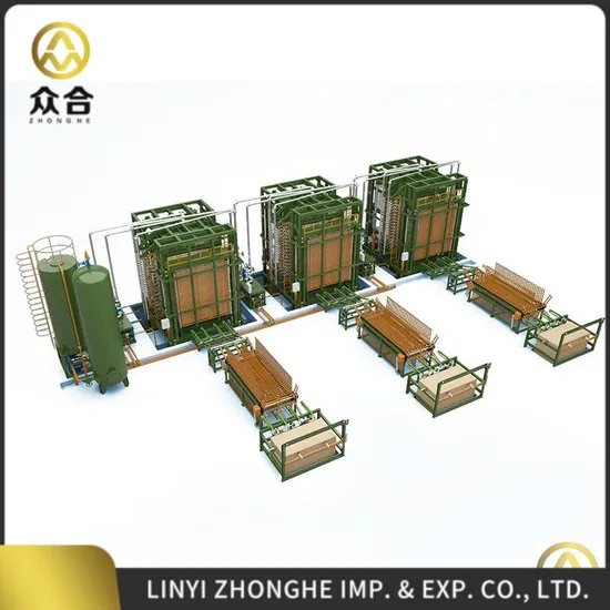 Laminated Melamine Paper Plywood Hot Press Production Line Machines