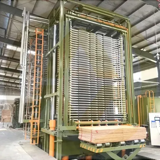 Large Capacity Fully Automatic Plywood Hot Press Machine Made in China