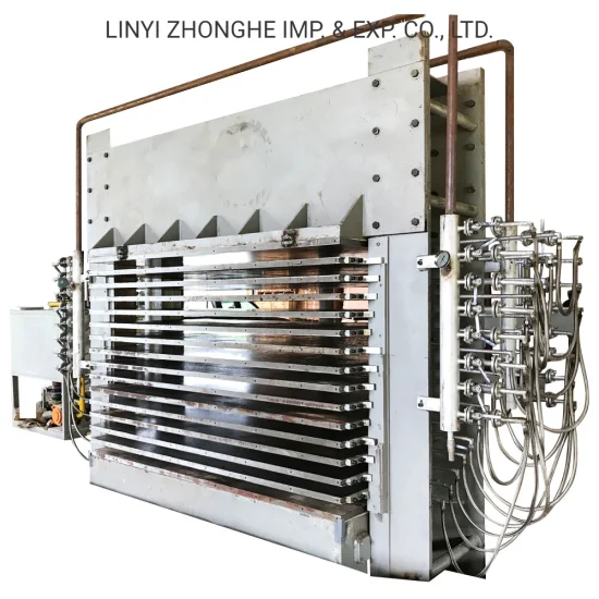 Linyi 400 Tons 15 Layers Plywood Hot Press Machine