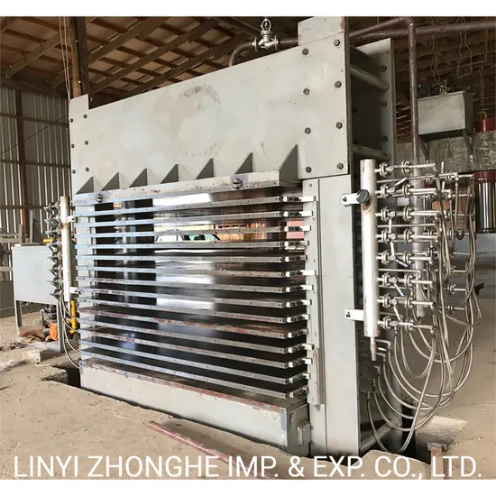 Linyi 400 Tons Wood Veneer Hot Press Machine with 15 Layers