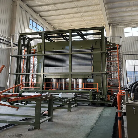 Linyi 600 Tons 25 Layers Film Faced Hot Press Machine