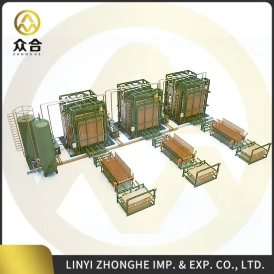 Linyi Automatic Plywood Hot Press Making Machine