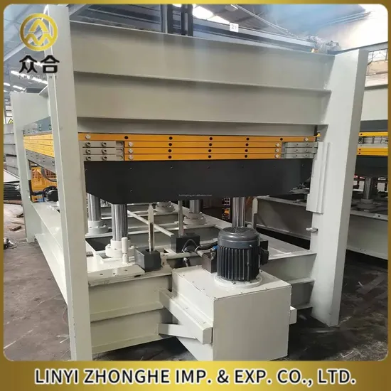 Linyi Hot Press Plywood Wood Door Machine