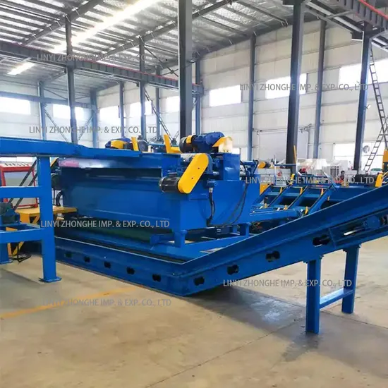 Low Noise Debarking Rounding Machine / Wood Debarker / Wood Log Peeling Machine