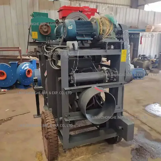 Low Noise Debarking Rounding Machine / Wood Debarker / Wood Log Peeling Machine