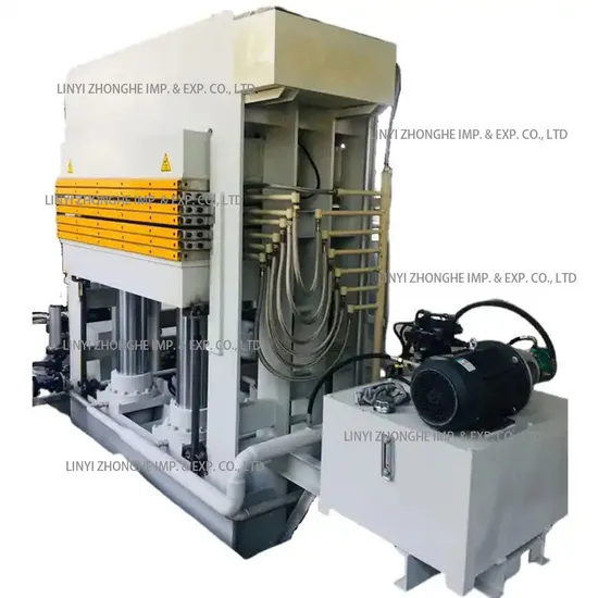 Machine for Wood Door/Hydraulic Hot Press Machine for MDF Door Skin