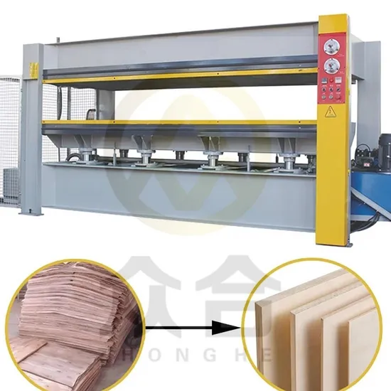 Made in China Hydraulic Wooden Door Veneer Wood Pressing Machine Hot Press