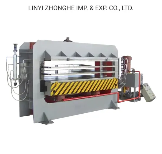 Made in China Hydraulic Wooden Door Veneer Wood Pressing Machine Hot Press