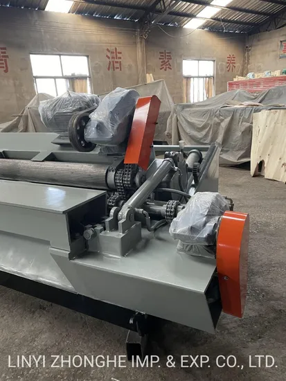 New Type Wood Debarker for Veneer Making Wood Debarking and Rounding Machine