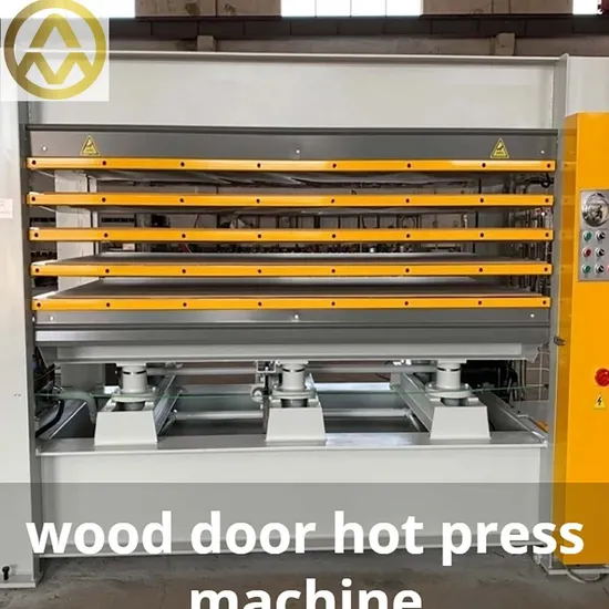 Plywood Hot Press Machine for Door Making Woodworking Hydraulic Made in China