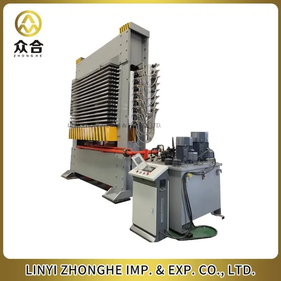 Plywood Making High Quality 15 Openings Hot Press Machine for Plywood Board