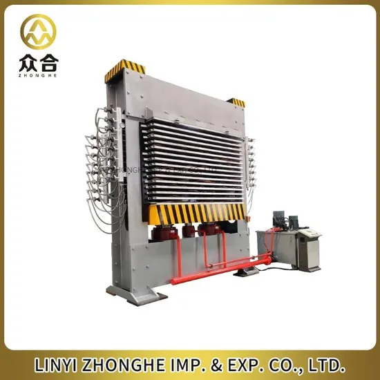 Plywood Making High Quality 15 Openings Hot Press Machine for Plywood Board