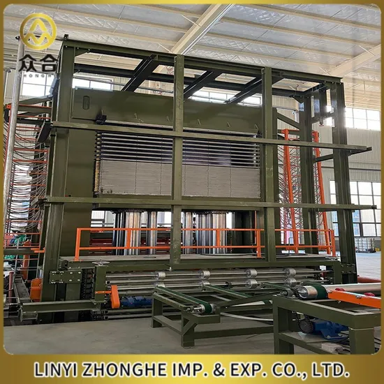 Plywood Production Line/Plywood Hot Press/ Wood Based Panels Machinery