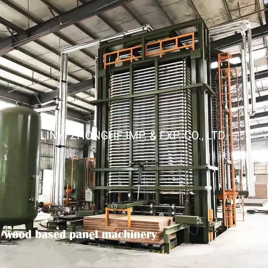 Shandong 36 Layers Hot Press Machinery for Plywood Making