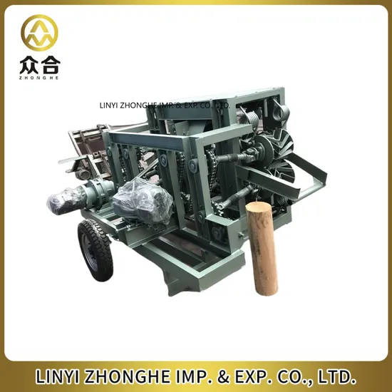 Strong Structure Round Wood Log Debarker Machine