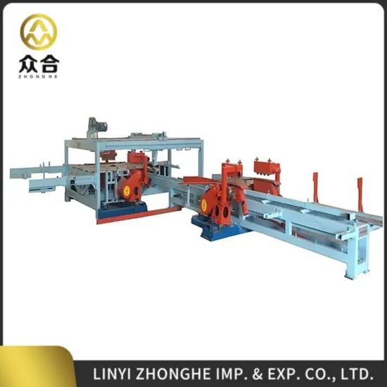 Veneer Edge Sawing Cutting Machine with Linear Guide