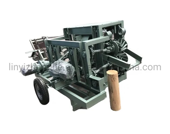 Vertical Wood Debarker Peeling Machine Wood Rounding Lathe