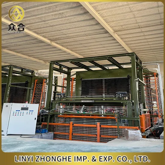 Wood Based Panel Automatic Plywood Hot Press Machinery Made in China