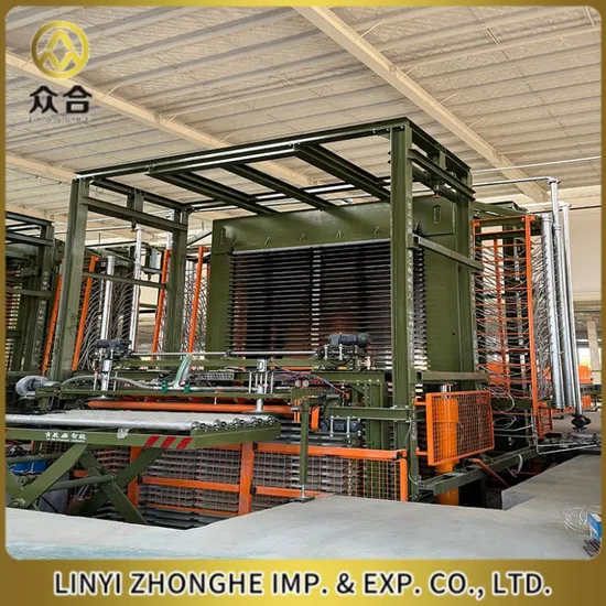 Wood Based Panel Plywood Hot Press Machine Made in China