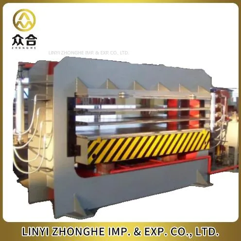 Wood Door Hydraulic Hot Press Machine From Linyi