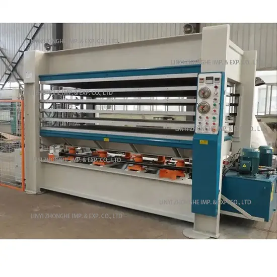 Wood Veneer Press Wooden Door Machine Wood Boards Machine