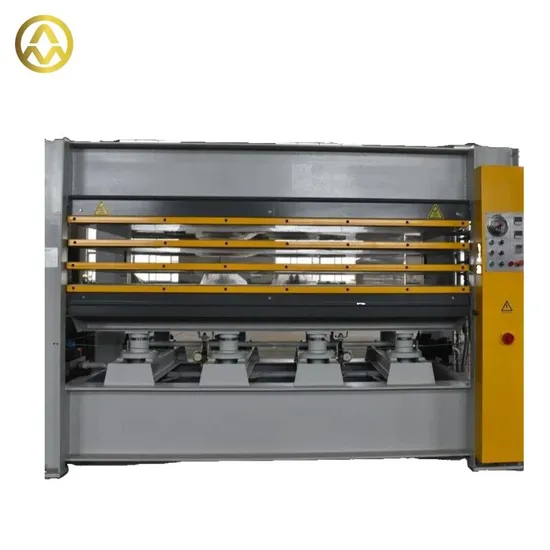 Woodworking Door Skin Laminating Hot Press Machine