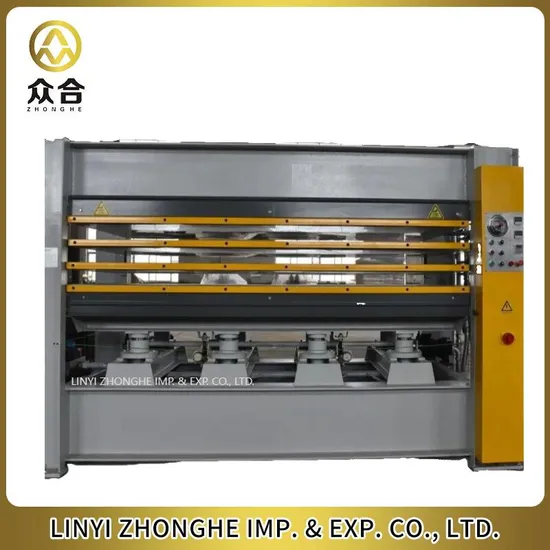 Woodworking Film Faced Hot Press Machine Veneer Plywood Hydraulic Hot Press Machine Made in China