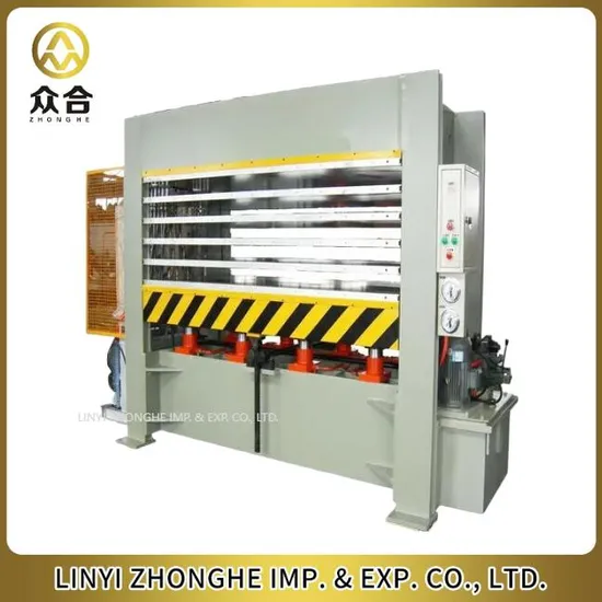 Woodworking Hydraulic Hot Press Machine for Veneer Faced Doors