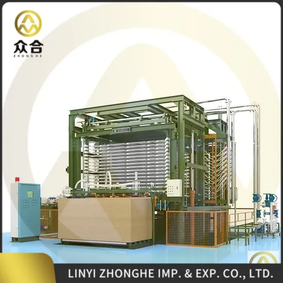 Zhonghe Factory Film Faced Plywood Hot Press Machine