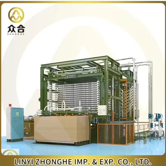 Zhonghe Plywood Board Hot Press Making Machine Manufacture Industry Sales Price to Cameroon