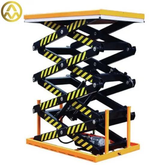 3m High Quality Warehouse Cargo Hydraulic Fixed Scissor Lift Table for Production Line