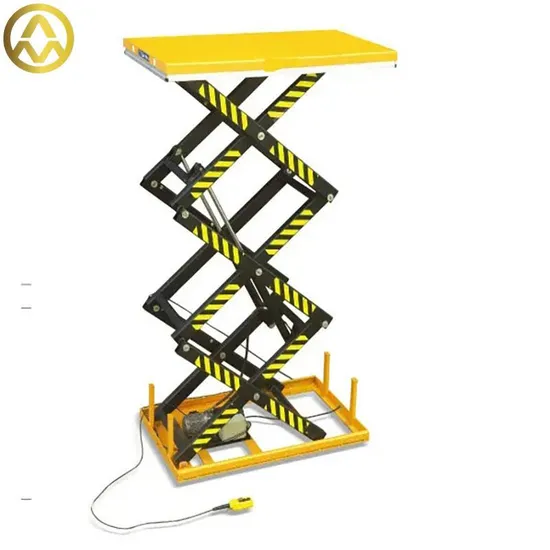 3m High Quality Warehouse Cargo Hydraulic Fixed Scissor Lift Table for Production Line