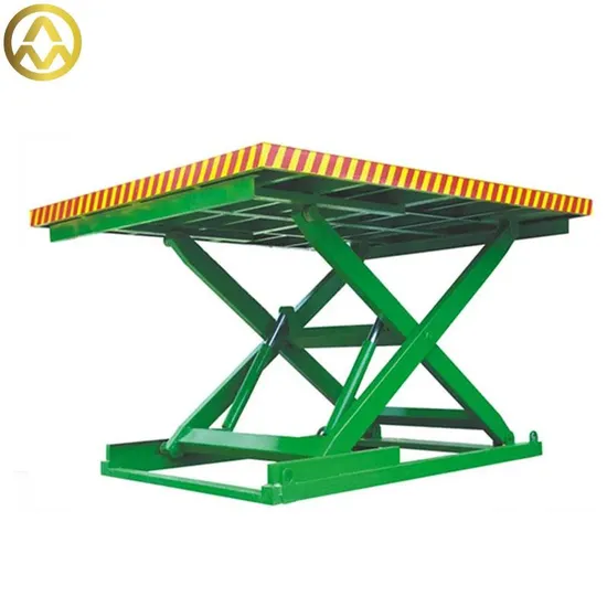 3m High Quality Warehouse Cargo Hydraulic Fixed Scissor Lift Table for Production Line