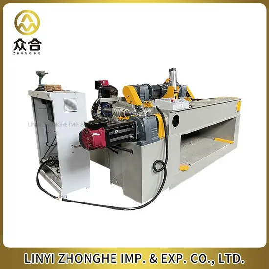 4 Feet Spindle Less Veneer Peeling Machine