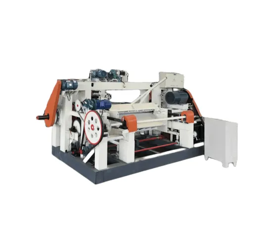 4 Feet Spindle Veneer Peeling Machine