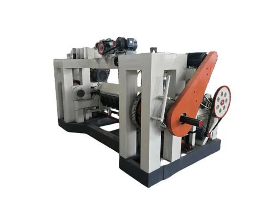 4 Feet Spindle Veneer Peeling Machine