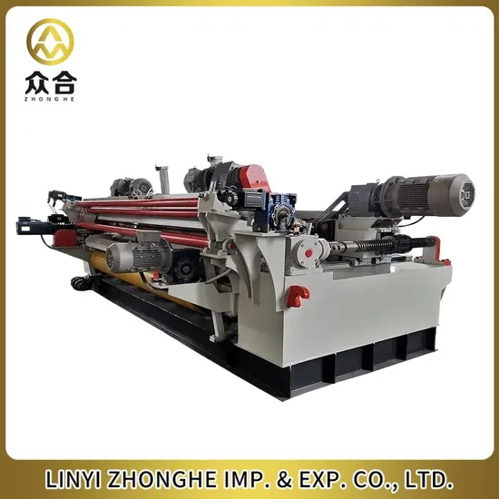 8FT Veneer Peeling Machine Less Veneer for Plywood Making