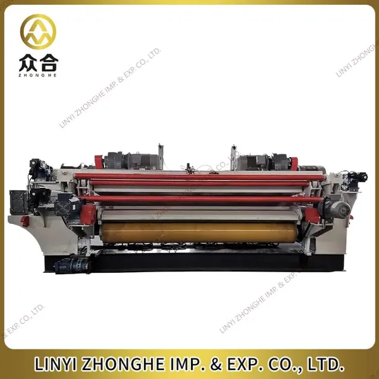 8 Feet Heavy Duty Spindle Less Peeling Machine of Plywood Production Line