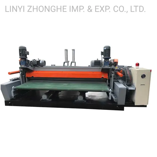 8 Feet Spindle Less Wood Veneer Peeling Cutting Machine