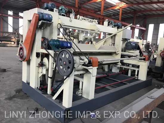 Automatic Spindle Wood Log Veneer Peeling Machine