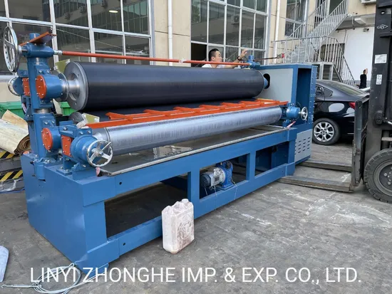 China 4 Feet Glue Spreader Machine for Plywood Processing