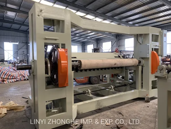 China 8 Feet Veneer Peeler Linyi Veneer Peeling Lathe