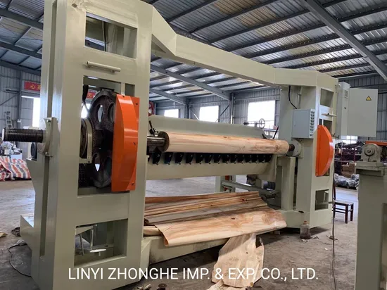 China High Speed Spindle Veneer Rotary Peeling Machine