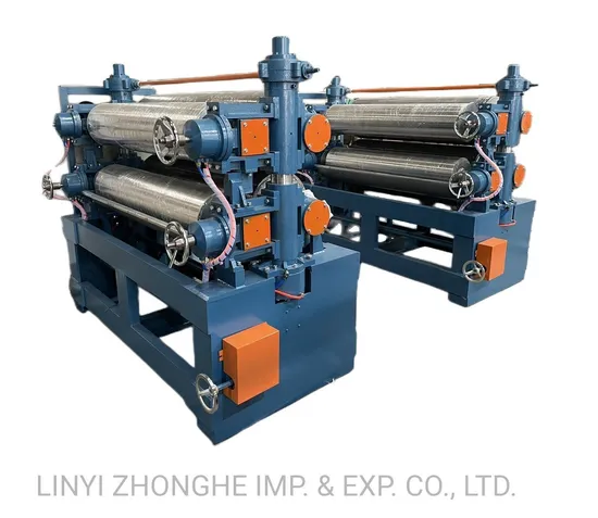 China Linyi Plywood Making Line 4 Feet Glue Spreading Machine