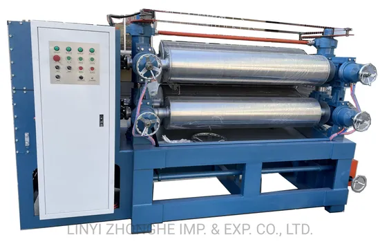 China Linyi Plywood Making Line 4 Feet Glue Spreading Machine