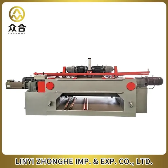 China Plywood Core Veneer Rotary Wood Log Peeling Lathe