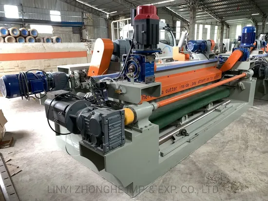 China Spindle Less Wood Peeling Machine for Plywood Making