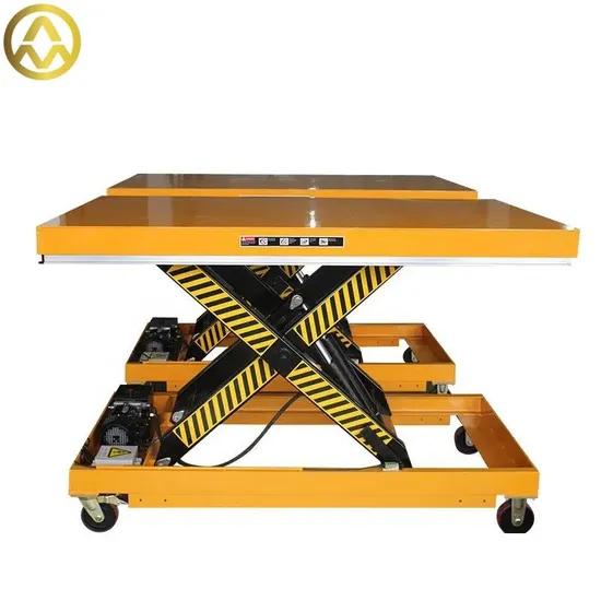 Classic Double Scissors Hydraulic Manual Lift Table