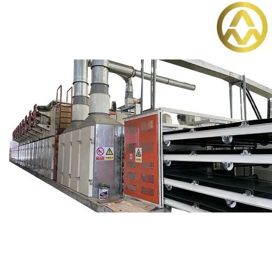 Continuous Roller and Mesh Veneer Drying Machine for Wood